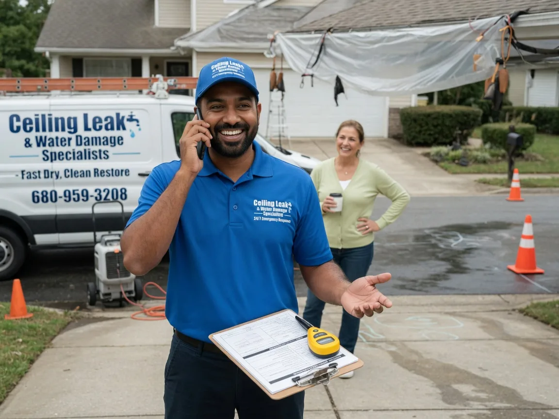 Ceiling Leak Cleanup Tynan, TX FAQs